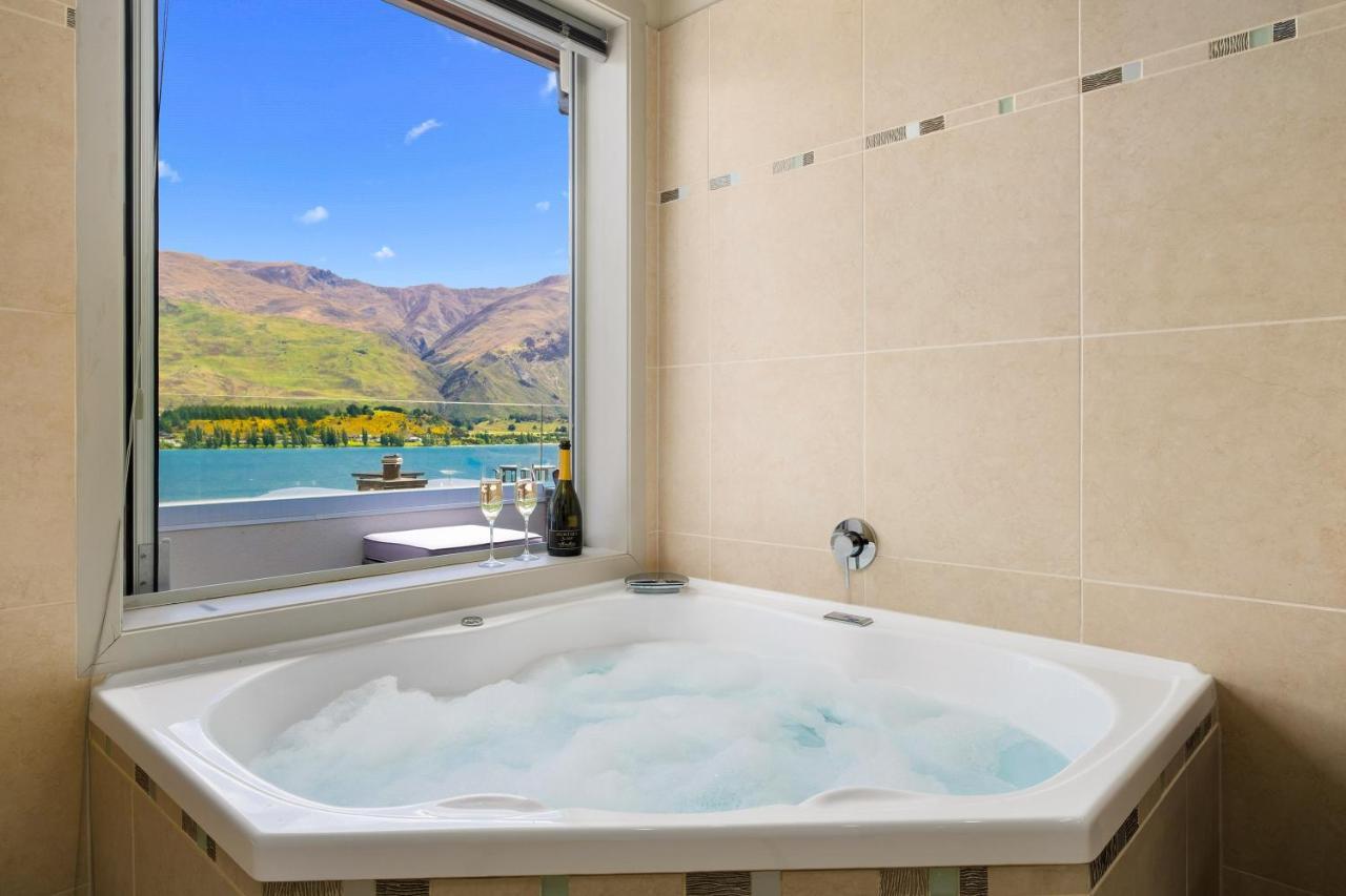 Luxury Lakeview Vista Apartment Wanaka Dış mekan fotoğraf