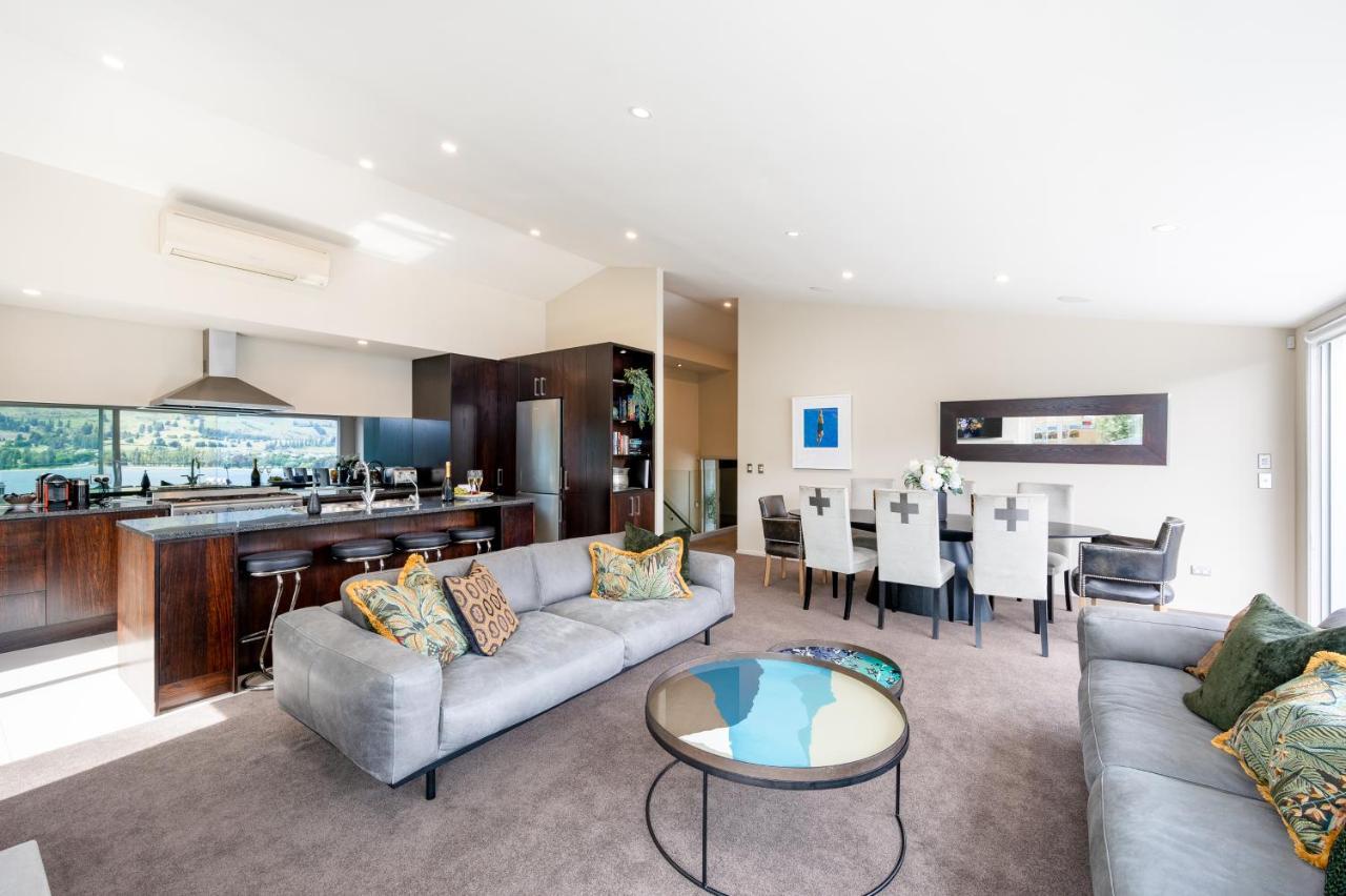 Luxury Lakeview Vista Apartment Wanaka Dış mekan fotoğraf