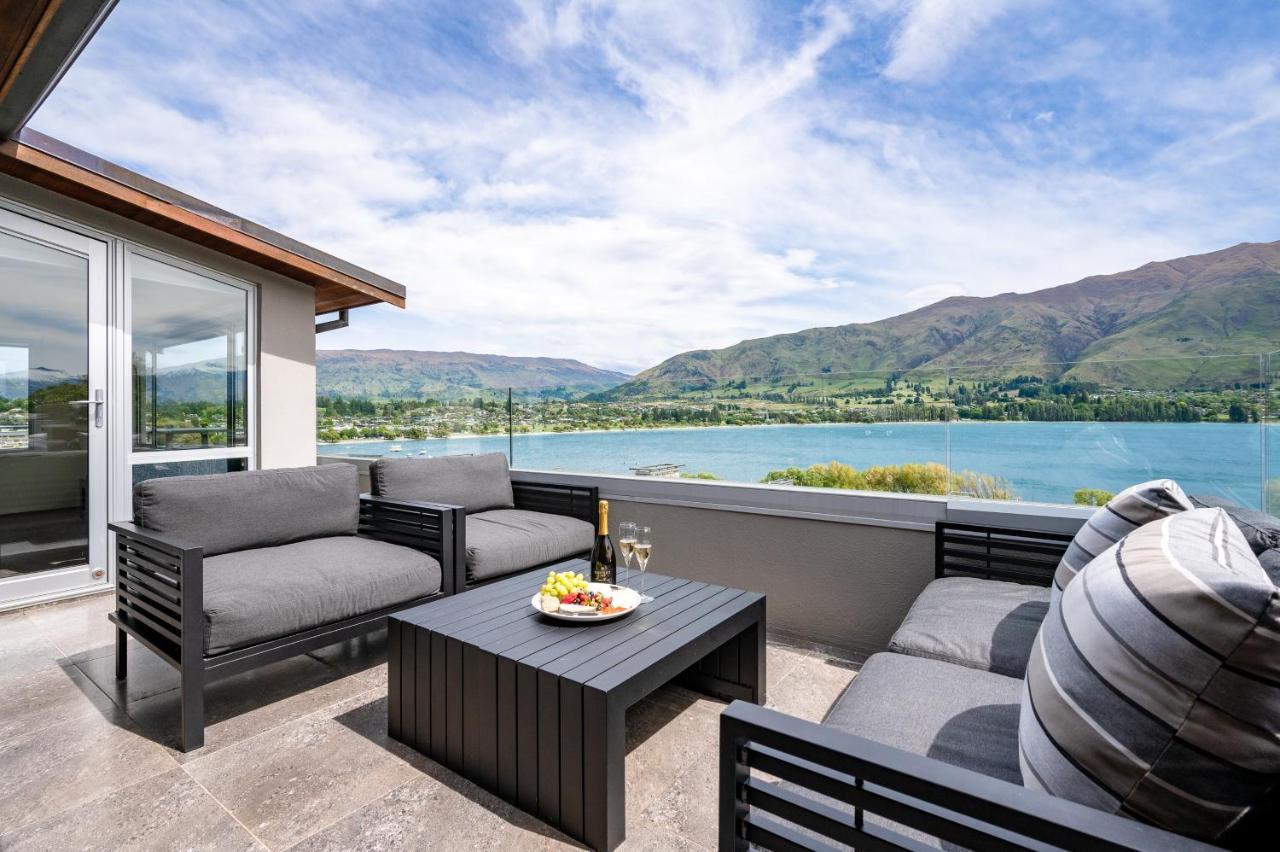 Luxury Lakeview Vista Apartment Wanaka Dış mekan fotoğraf