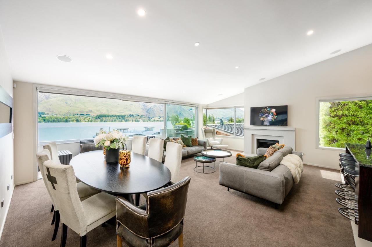 Luxury Lakeview Vista Apartment Wanaka Dış mekan fotoğraf
