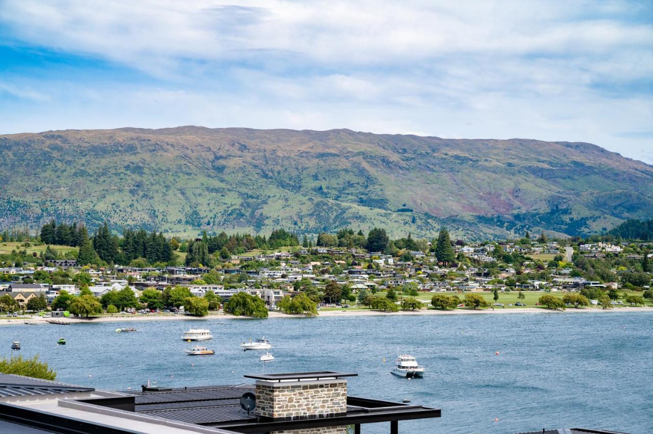 Luxury Lakeview Vista Apartment Wanaka Dış mekan fotoğraf